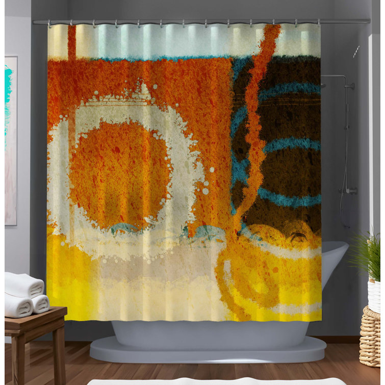 Bless international Longest Logical Designer Shower Curtain Wayfair